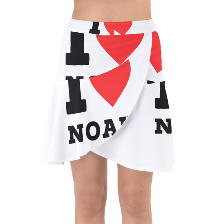 I love noah Wrap Front Skirt