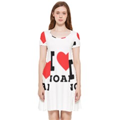 I Love Noah Inside Out Cap Sleeve Dress by ilovewhateva