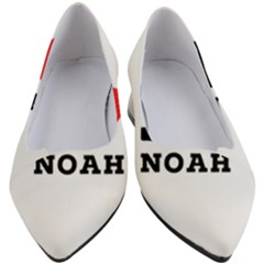 I Love Noah Women s Block Heels  by ilovewhateva