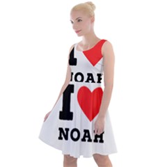 I Love Noah Knee Length Skater Dress by ilovewhateva