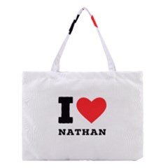 I Love Nathan Medium Tote Bag by ilovewhateva