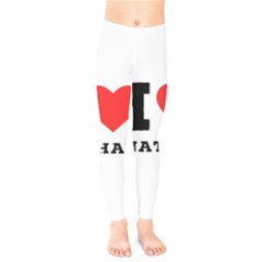 I Love Nathan Kids  Classic Winter Leggings by ilovewhateva