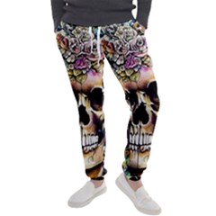 Skeleton Skull Cottagecore Men s Jogger Sweatpants by GardenOfOphir