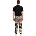 Skeleton Skull Cottagecore Men s Elastic Waist Pants View2