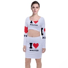 I Love Walter Top And Skirt Sets by ilovewhateva