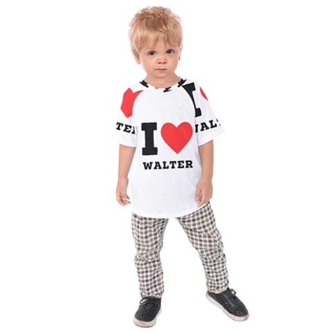 I Love Walter Kids  Raglan Tee by ilovewhateva