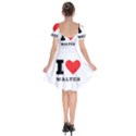 I love walter Short Sleeve Bardot Dress View2