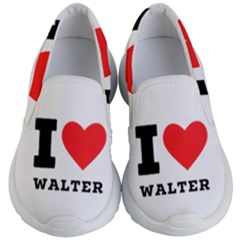 I Love Walter Kids Lightweight Slip Ons by ilovewhateva