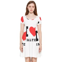 I Love Walter Inside Out Cap Sleeve Dress by ilovewhateva