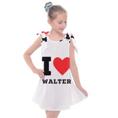 I Love Walter Kids  Tie Up Tunic Dress by ilovewhateva