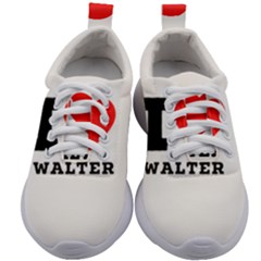 I Love Walter Kids Athletic Shoes by ilovewhateva