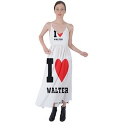 I Love Walter Tie Back Maxi Dress by ilovewhateva