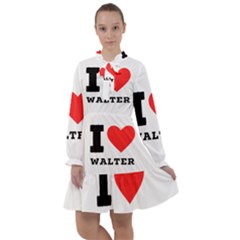 I Love Walter All Frills Chiffon Dress by ilovewhateva