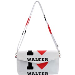 I Love Walter Removable Strap Clutch Bag by ilovewhateva