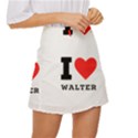 I love walter Mini Front Wrap Skirt View3