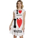 I love walter Cap Sleeve High Waist Dress View1