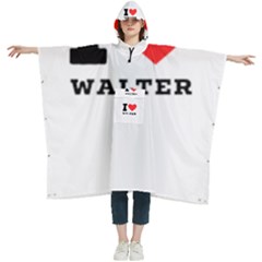 I Love Walter Women s Hooded Rain Ponchos by ilovewhateva