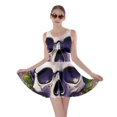 Cute Skulls And Bones Skater Dress by GardenOfOphir