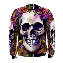 Cute Skulls And Bones Men s Sweatshirt