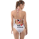 I love ethan Halter Cut-Out One Piece Swimsuit View2