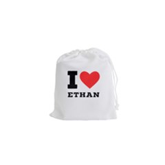 I Love Ethan Drawstring Pouch (xs) by ilovewhateva