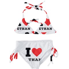 I Love Ethan Kids  Classic Bikini Set by ilovewhateva