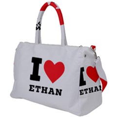 I Love Ethan Duffel Travel Bag by ilovewhateva