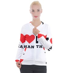 I Love Ethan Casual Zip Up Jacket by ilovewhateva