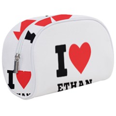 I Love Ethan Make Up Case (medium) by ilovewhateva