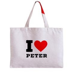 I Love Peter Zipper Mini Tote Bag by ilovewhateva