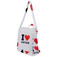 I Love Peter Crossbody Backpack by ilovewhateva