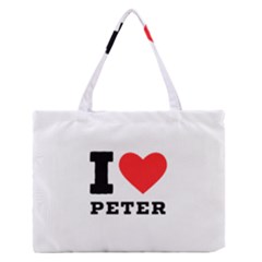 I Love Peter Zipper Medium Tote Bag by ilovewhateva