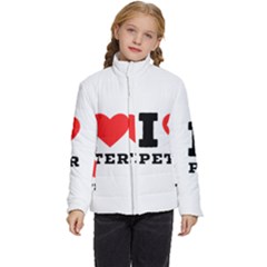 I Love Peter Kids  Puffer Bubble Jacket Coat by ilovewhateva