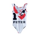 I love peter Kids  Frill Swimsuit View2