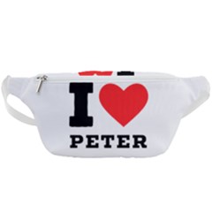 I Love Peter Waist Bag  by ilovewhateva