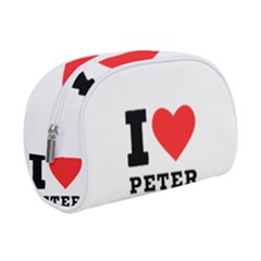 I Love Peter Make Up Case (small) by ilovewhateva