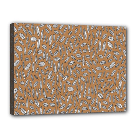 Leaves-013 Canvas 16  X 12  (stretched) by nateshop