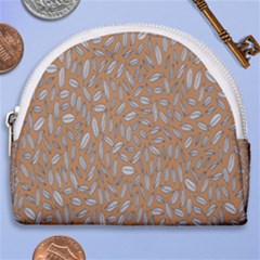 Leaves-013 Horseshoe Style Canvas Pouch by nateshop