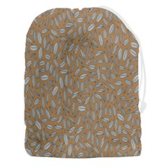 Leaves-013 Drawstring Pouch (3xl) by nateshop