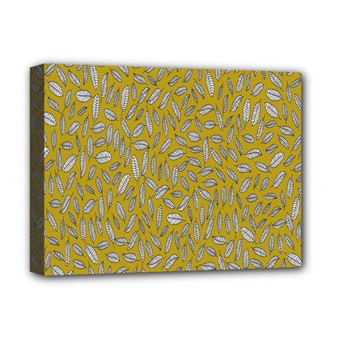 Leaves-014 Deluxe Canvas 16  X 12  (stretched)  by nateshop