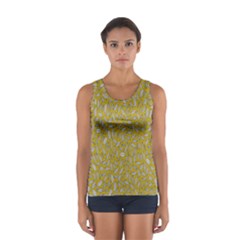 Leaves-014 Sport Tank Top  by nateshop