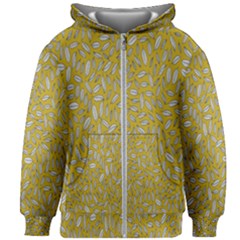 Leaves-014 Kids  Zipper Hoodie Without Drawstring by nateshop