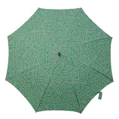 Leaves-015 Hook Handle Umbrellas (large) by nateshop