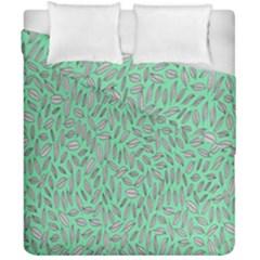 Leaves-015 Duvet Cover Double Side (california King Size) by nateshop