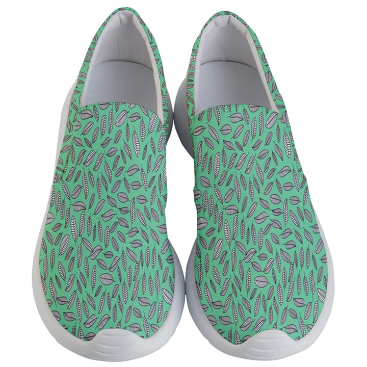 Leaves-015 Women s Lightweight Slip Ons