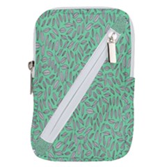 Leaves-015 Belt Pouch Bag (large) by nateshop