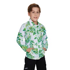 Leaves-37 Kids  Windbreaker by nateshop