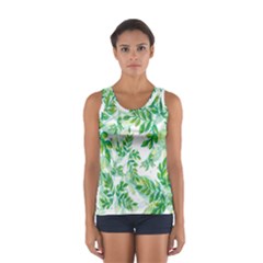 Leaves-37 Sport Tank Top  by nateshop