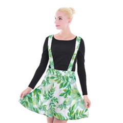 Leaves-37 Suspender Skater Skirt by nateshop