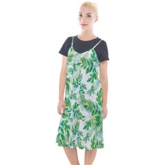 Leaves-37 Camis Fishtail Dress by nateshop